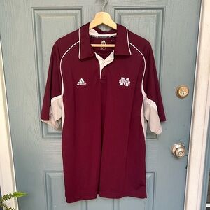 Adidas Mississippi State Performance Polo